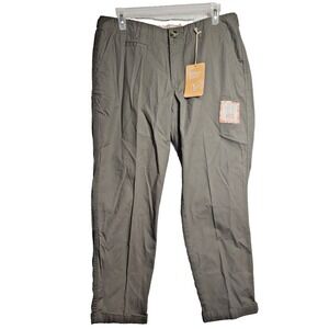 Dockers Beach Crop Jeans Womens Size 12 Truly Slimmimg Grayish